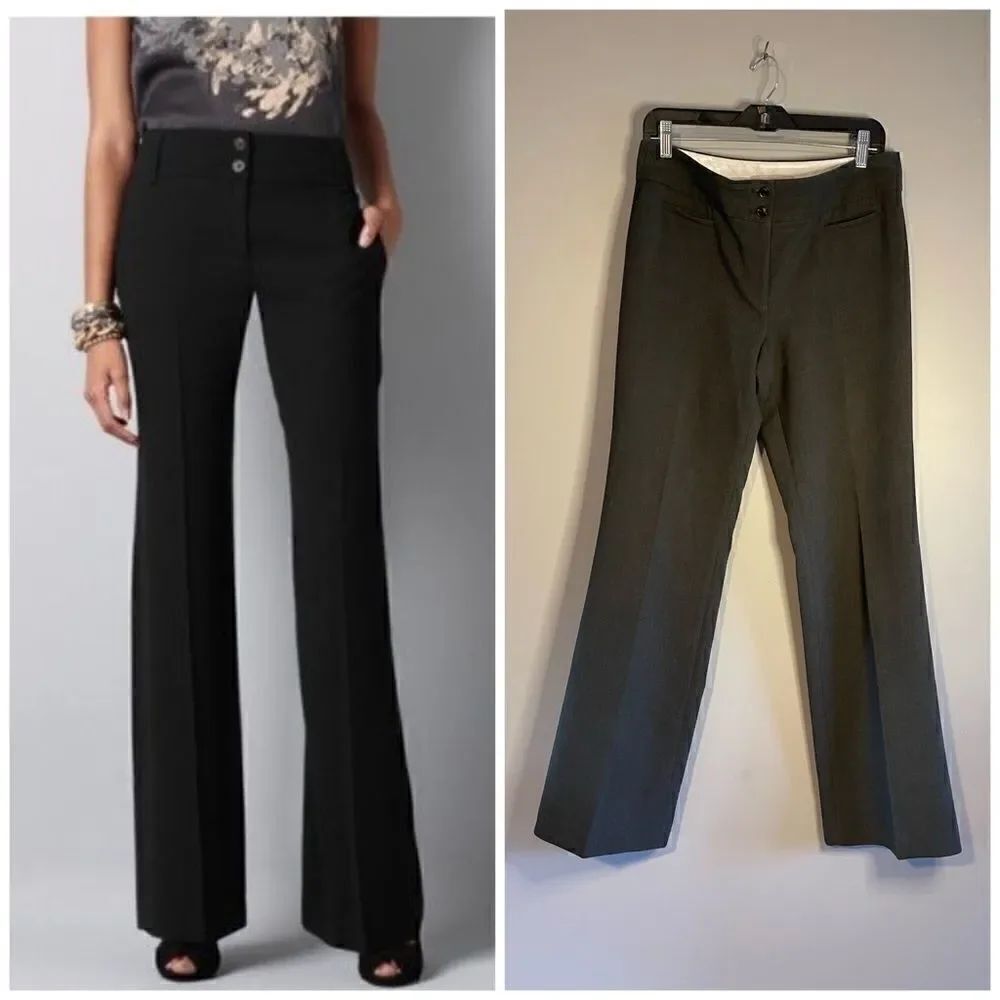 LOFT Kate Pant in Dark Charcoal Gray || SZ 6